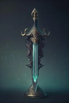 Sword of sharpness Stock Illustration