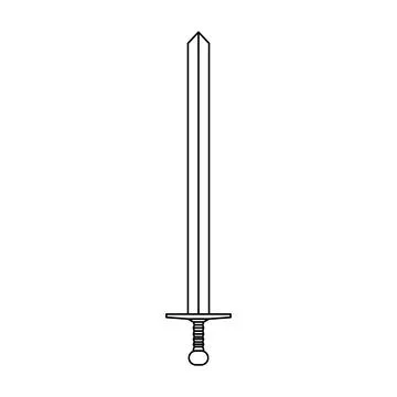 Fantasy Swords Fifth Variant Vector Illustration Stock Vector (Royalty  Free) 80498185, Shutterstock
