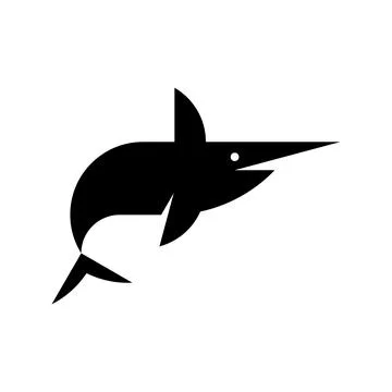 Swordfish logo Stock Illustration