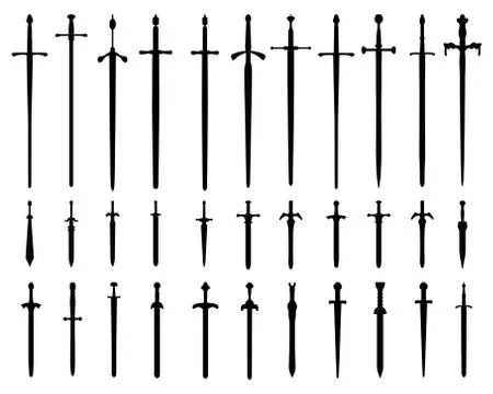 Swords Stock Illustration