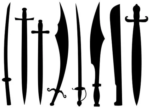 Swords Stock Illustration