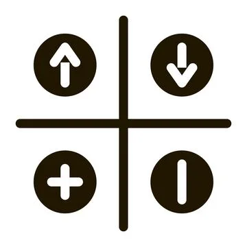 Swot Analysis Icon Vector Glyph Illustration Stock Illustration