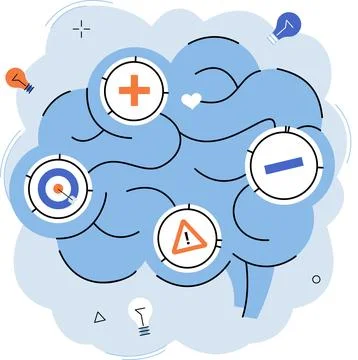 SWOT analysis. Infographics visually represent complex information in simplified Stock Illustration