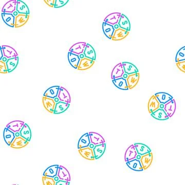 Swot analysis vector seamless pattern イラスト素材