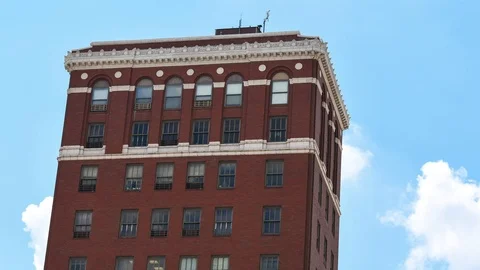 Sycamore Building Time Lapse Video stock 112085195