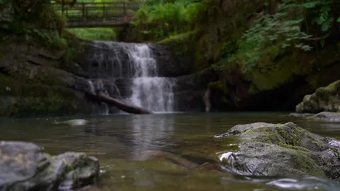 The Sychryd Falls Stock Footage 244995752