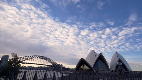 Sydney, Australia - 08/04/2018: Sunset timelapse of Sydney Opera House. Stock Footage 271197553