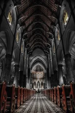 Sydney Cathedral Stock Photos