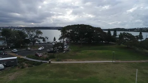 Sydney CBD Aerial View Stock Footage