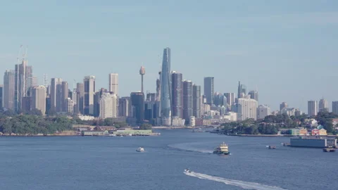 Sydney CBD in daytime Stock Footage 189660241