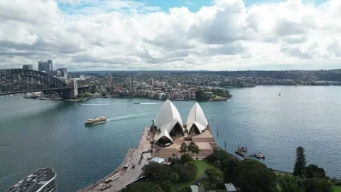 Sydney CBD - Opera house 4k Video stock 304260724