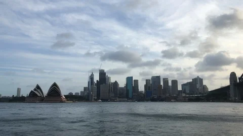 Sydney CBD skyline Stock Footage 100010819