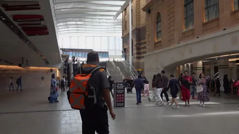 Sydney Central Station Concourse Stock Footage 254267357