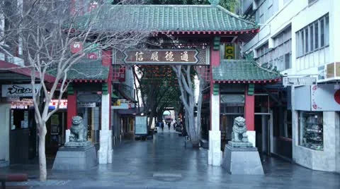 Sydney Chinatown Video stock 11528812