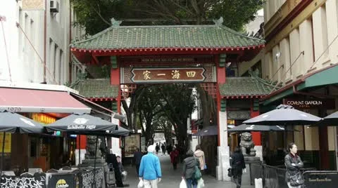 Sydney Chinatown Video stock 11816983