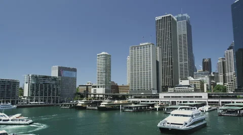 Sydney Circular Quay Stock Footage 44841836