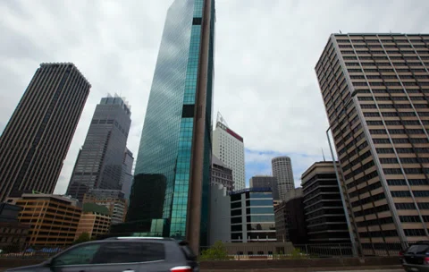 Sydney City Skyscrapers hyperlapse Stock Footage 38719540