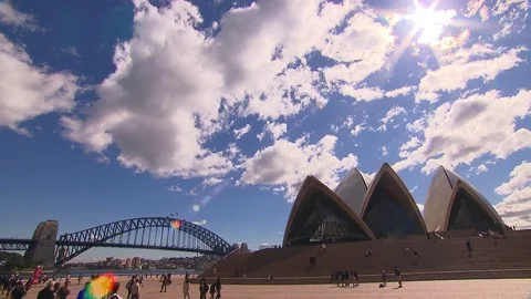 Sydney City Timelapse Video stock 70369890