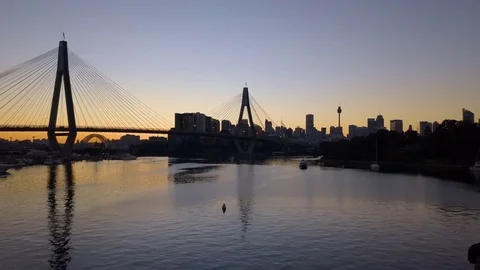 Sydney Cityscape Stock Footage 78078158