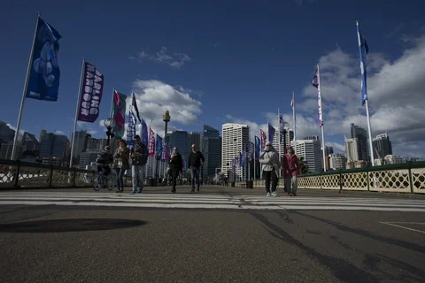 Sydney Cityscape Stock Footage 105942458