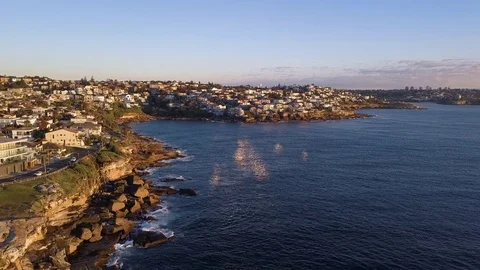 Sydney Coastline Stock Footage 79474609