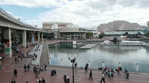 Sydney Darling Harbour Video stock 11817989