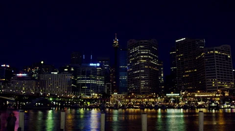 Sydney Darling Harbour Stock Footage 44797862