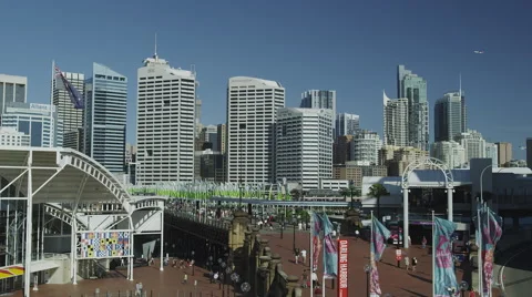 Sydney Darling Harbour Stock Footage 44799043