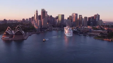 Sydney at dawn Stock Footage 72605607