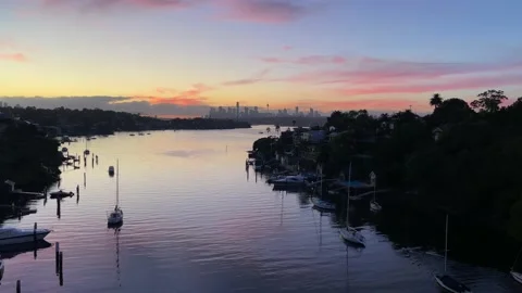 Sydney at dawn 库存影片 151680892