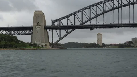 Sydney Ferry moving left to right Vídeo Stock 76263872