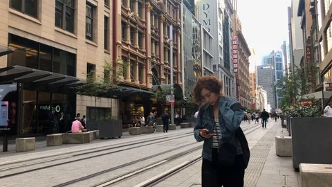 Sydney George St Stock Footage 105762565