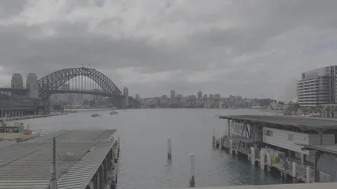Sydney Harbor 4k Stock Footage 124511717