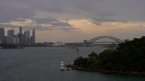 Sydney Harbor Australia Stock Footage 327680071