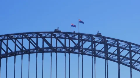 Sydney Harbor Bridge 4k Stock Footage 43405012