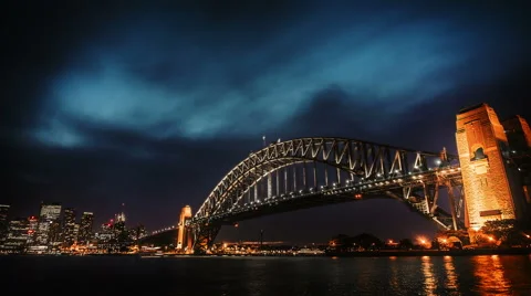 Sydney Harbor Bridge Stock Footage 49148121