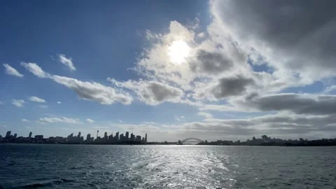 Sydney harbor Video stock 206345648