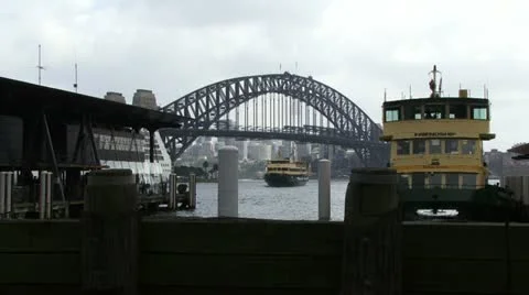 Sydney Harbour Bridge Stockbeeldmateriaal 11241723