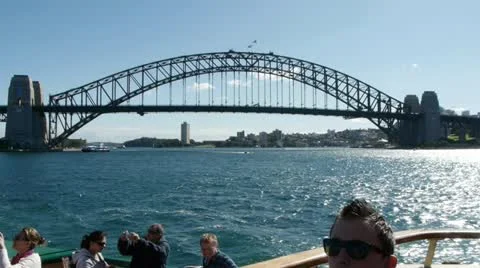 Sydney Harbour Bridge Video stock 11533760