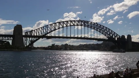 Sydney Harbour bridge Stock Footage 71601918
