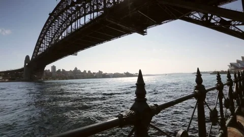 Sydney Harbour Bridge Stock Footage 82063287