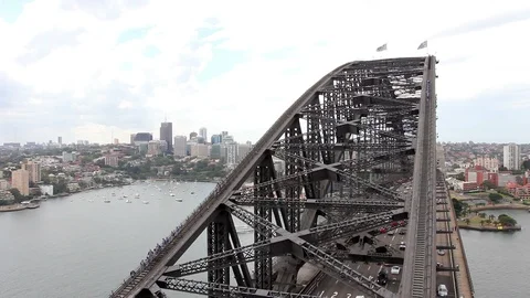 Sydney Harbour Bridge 스톡 동영상 89403039