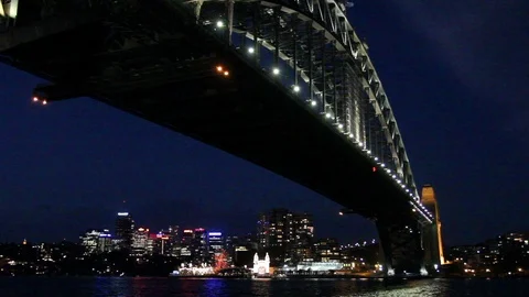 Sydney Harbour Bridge Stock Footage 89403067