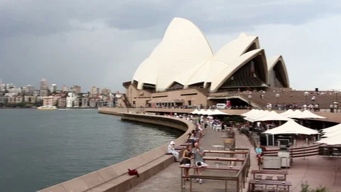 Sydney Harbour Bridge Stock Footage 89403094