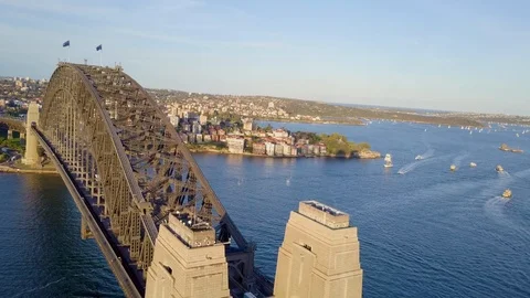 Sydney Harbour Bridge Video stock 89925476