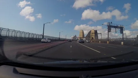 Sydney Harbour Bridge Stock Footage 128717844