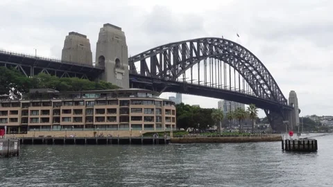 Sydney Harbour Bridge Stock Footage 266432469