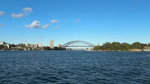 Sydney Harbour Bridge Stock Footage 332519554