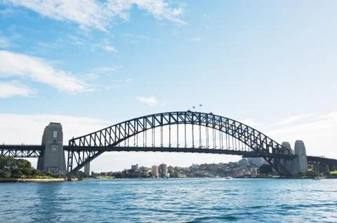 Sydney harbour bridge Stockfoto's