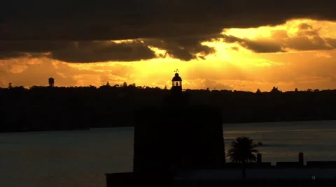 Sydney Harbour Castle Video stock 40785332